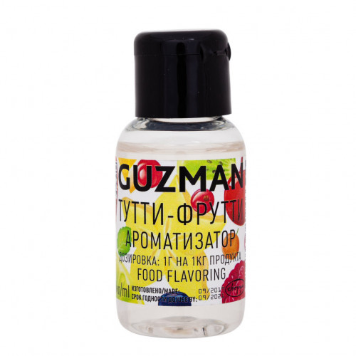 aromatizator-tutti-frutti-30-ml-guzman.jpg Ароматизатор Тутти-Фрутти 30 мл GUZMAN — изображение 1