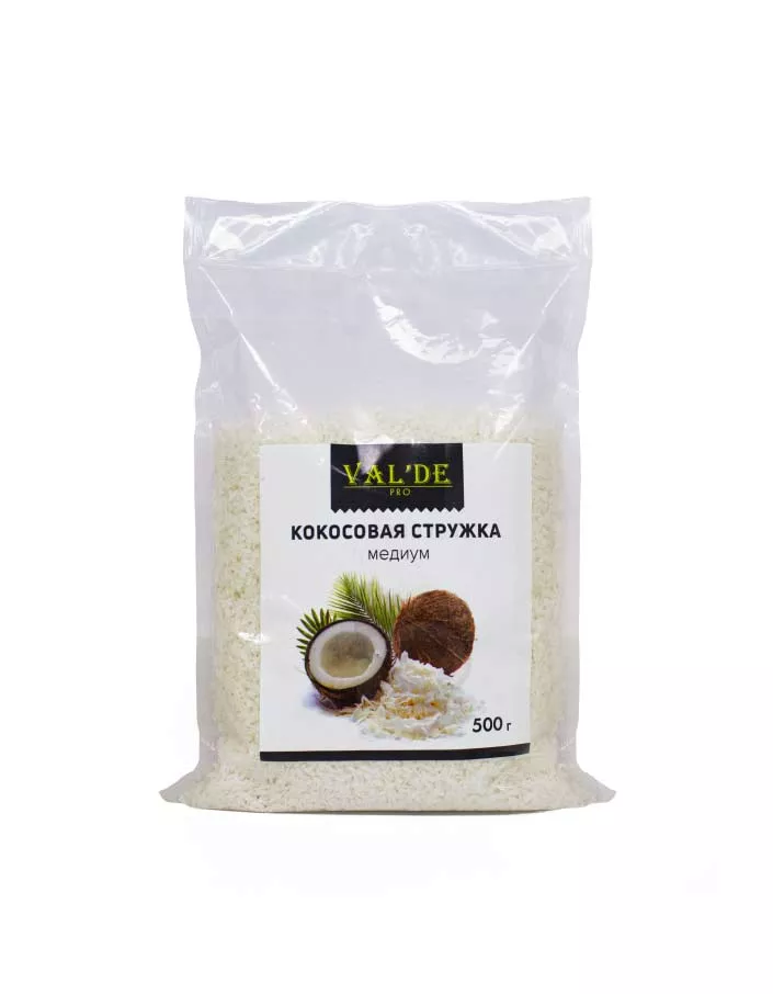 kokosovaya-struzhka-srednyaya-valde-0-5kg.png Кокосовая стружка средняя VALDE — изображение 1