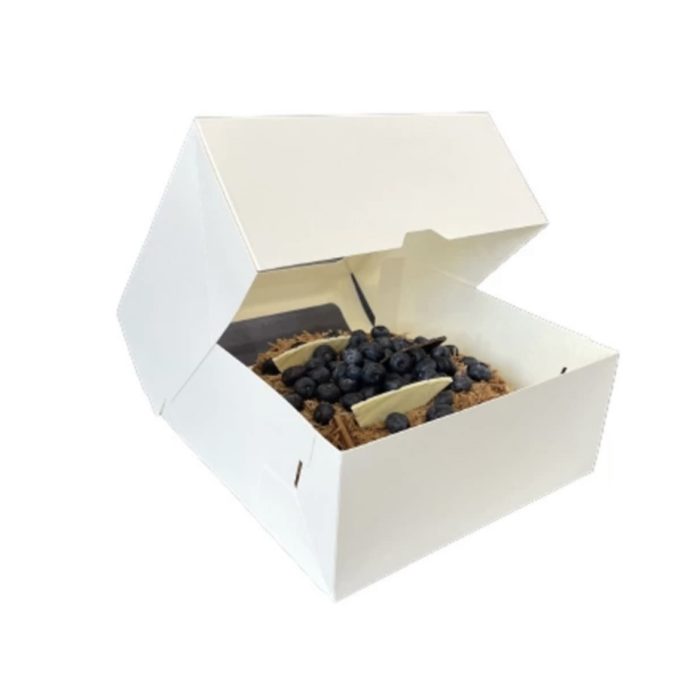 Короб для торта 240*240*100 мм Cake Window White — изображение 3