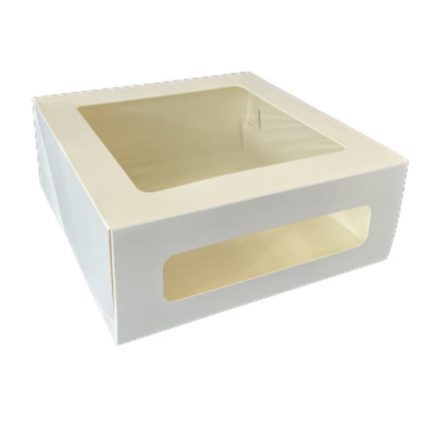 Короб 220*220*100 Cake Window White ForGenika