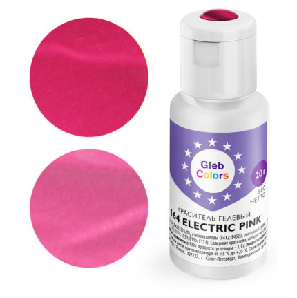 Краситель гелевый CAKE COLORS  164 Elektric Pinc 20гр