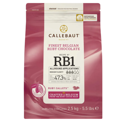 Руби шоколад 47,3% Callebaut  Бельгия