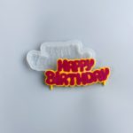 Силиконовая форма "Happy Birthday"
