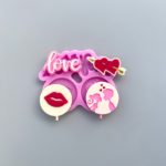 Силиконовая форма "Набор Love"