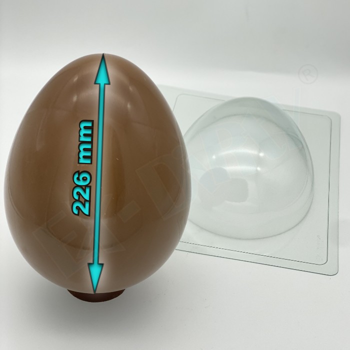 forma-plastikovaya-yajczo-226h170h85.jpg Форма пластиковая Яйцо 226х170х85 — изображение 1