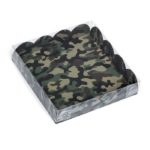 Коробка для печенья, "Зеленый камуфляж" 15 х 15 х 3 Артикул: 9807233