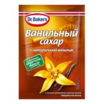 Ванильный сахар с натуральной ванилью Dr. Bakers, 9г.
