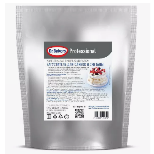 zagustitel-dlya-slivok-i-smetany-500g-d-r-bejkers.png Загуститель для сливок и сметаны Dr. Bakers, 500г — изображение 1
