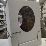 Коробка 350*350*500 мм для торта с окном (белая)