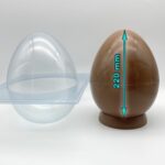 Пластиковая форма Яйцо верх+низ h220 (2688)