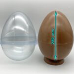 Пластиковая форма Яйцо верх+низ h280 (2687)