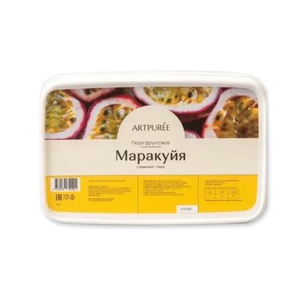 ПЮРЕ  Маракуйя с Семечкой 10% сахара 1 кг, ARTPUREE, РОССИЯ