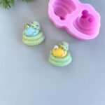 Силиконовая форма Змейка с игрушкой