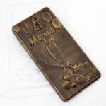 Форма для шоколада "8 Марта бокал"