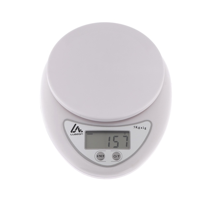 vesy-kuhonnye-luazon-lvk-501-elektronnye-do-5-kg-belye-1147001.jpg Весы кухонные Luazon LVK-501, электронные, до 5 кг, белые 1147001 — изображение 1