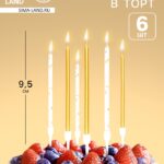 Свечи в торт «Грация», набор 6 шт. Артикул 10887199