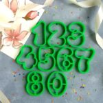 Набор вырубок 110 "ЦИФРЫ ОТ 0 ДО 8" 9шт, (8см)